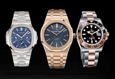 Rolex, Omega, Patek PhilippeAudemars Piguet, .